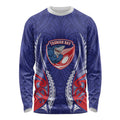 Tasman Bay 2026 Rugby Custom Long Sleeve Shirt NZ Maori Silver Fern