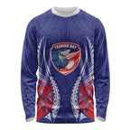Tasman Bay 2026 Rugby Custom Long Sleeve Shirt NZ Maori Silver Fern