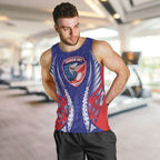Tasman Bay 2026 Rugby Custom Men Tank Top NZ Maori Silver Fern