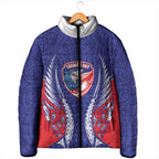 Tasman Bay 2026 Rugby Custom Padded Jacket NZ Maori Silver Fern