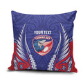 Tasman Bay 2026 Rugby Custom Pillow Cover NZ Maori Silver Fern