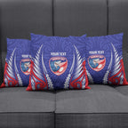 Tasman Bay 2026 Rugby Custom Pillow Cover NZ Maori Silver Fern