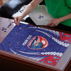 Tasman Bay 2026 Rugby Custom Puzzle NZ Maori Silver Fern