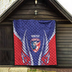 Tasman Bay 2026 Rugby Custom Quilt NZ Maori Silver Fern