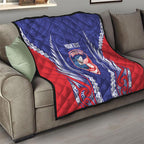Tasman Bay 2026 Rugby Custom Quilt NZ Maori Silver Fern