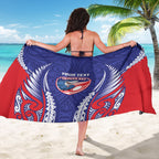 Tasman Bay 2026 Rugby Custom Sarong NZ Maori Silver Fern