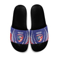 Tasman Bay 2026 Rugby Custom Slide Sandals NZ Maori Silver Fern