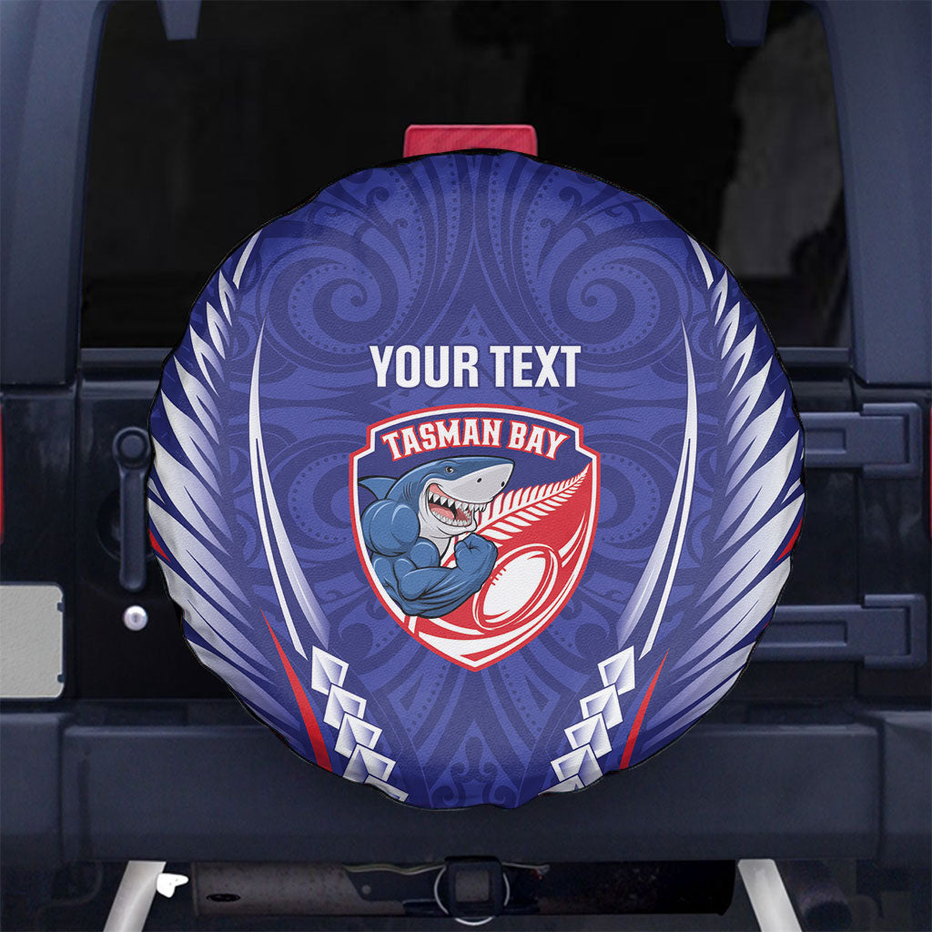 Tasman Bay 2026 Rugby Custom Spare Tire Cover NZ Maori Silver Fern