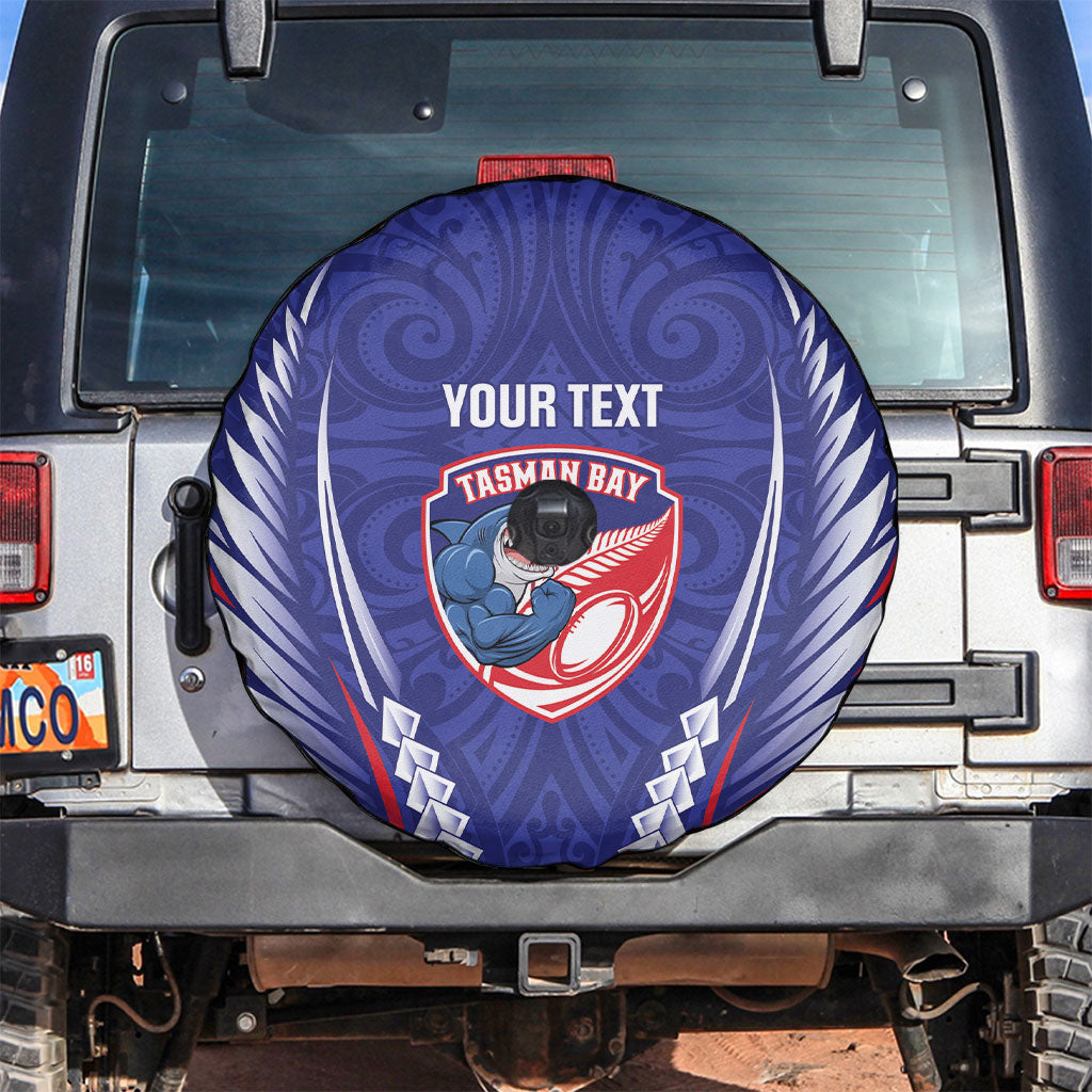 Tasman Bay 2026 Rugby Custom Spare Tire Cover NZ Maori Silver Fern