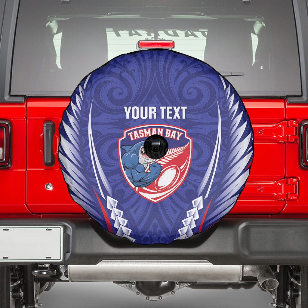 Tasman Bay 2026 Rugby Custom Spare Tire Cover NZ Maori Silver Fern