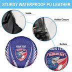 Tasman Bay 2026 Rugby Custom Spare Tire Cover NZ Maori Silver Fern