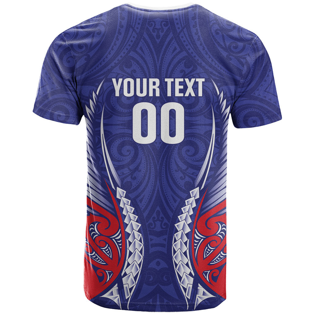 Tasman Bay 2026 Rugby Custom T Shirt NZ Maori Silver Fern