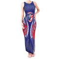 Tasman Bay 2026 Rugby Custom Tank Maxi Dress NZ Maori Silver Fern