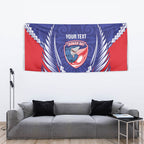 Tasman Bay 2026 Rugby Custom Tapestry NZ Maori Silver Fern