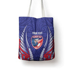 Tasman Bay 2026 Rugby Custom Tote Bag NZ Maori Silver Fern