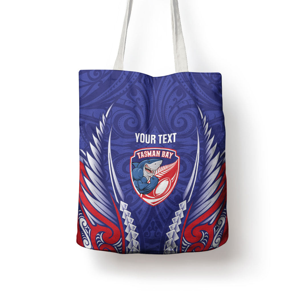 Tasman Bay 2026 Rugby Custom Tote Bag NZ Maori Silver Fern