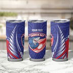 Tasman Bay 2026 Rugby Custom Tumbler Cup NZ Maori Silver Fern