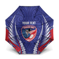 Tasman Bay 2026 Rugby Custom Umbrella NZ Maori Silver Fern