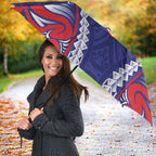 Tasman Bay 2026 Rugby Custom Umbrella NZ Maori Silver Fern