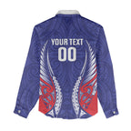 Tasman Bay 2026 Rugby Custom Women Casual Shirt NZ Maori Silver Fern