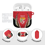 Waikato 2026 Rugby Custom AirPods Case NZ Maori Silver Fern