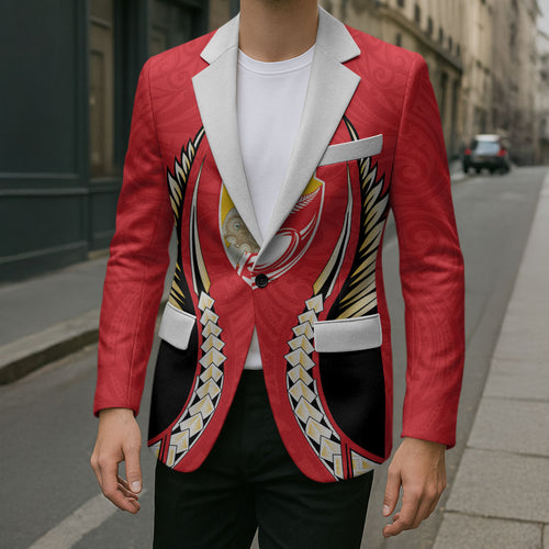 Waikato 2026 Rugby Custom Blazer NZ Maori Silver Fern