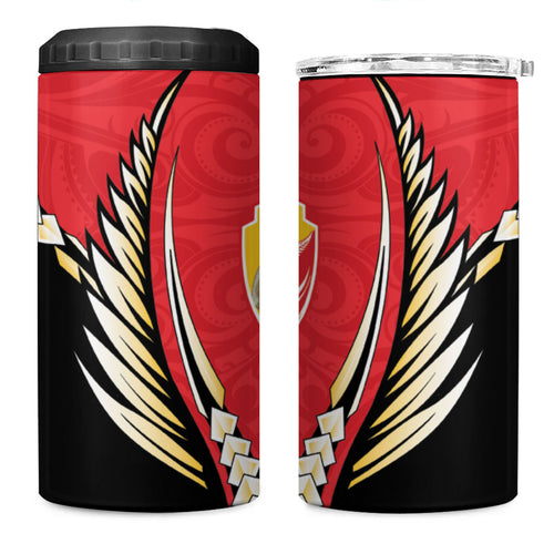 Waikato 2026 Rugby Custom 4 in 1 Can Cooler Tumbler NZ Maori Silver Fern