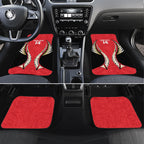 Waikato 2026 Rugby Custom Car Mats NZ Maori Silver Fern