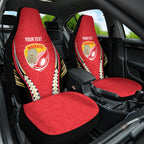 Waikato 2026 Rugby Custom Car Seat Cover NZ Maori Silver Fern