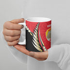 Waikato 2026 Rugby Custom Ceramic Mug NZ Maori Silver Fern