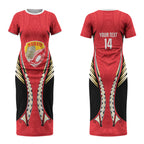 Waikato 2026 Rugby Custom Couples Matching Short Sleeve Bodycon Dress and Long Sleeve Button Shirt NZ Maori Silver Fern LT14