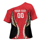 Waikato 2026 Rugby Custom Cross Shoulder Shirt NZ Maori Silver Fern