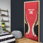 Waikato 2026 Rugby Custom Door Cover NZ Maori Silver Fern