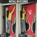 Waikato 2026 Rugby Custom Door Cover NZ Maori Silver Fern