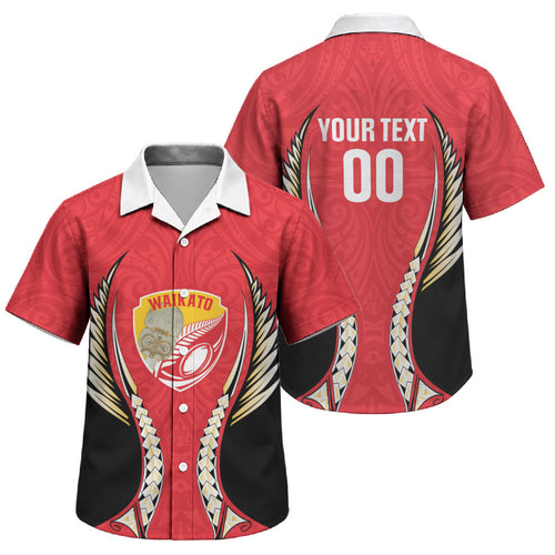 Waikato 2026 Rugby Custom Family Matching Mermaid Dress and Hawaiian Shirt NZ Maori Silver Fern