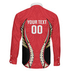 Waikato 2026 Rugby Custom Family Matching Off Shoulder Short Dress and Hawaiian Shirt NZ Maori Silver Fern