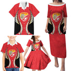 Waikato 2026 Rugby Custom Family Matching Puletasi and Hawaiian Shirt NZ Maori Silver Fern