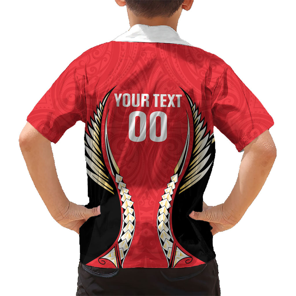 Waikato 2026 Rugby Custom Family Matching Summer Maxi Dress and Hawaiian Shirt NZ Maori Silver Fern