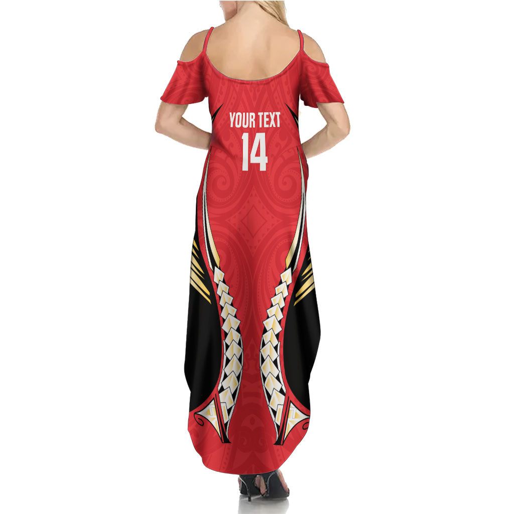Waikato 2026 Rugby Custom Family Matching Summer Maxi Dress and Hawaiian Shirt NZ Maori Silver Fern