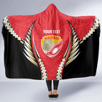 Waikato 2026 Rugby Custom Hooded Blanket NZ Maori Silver Fern