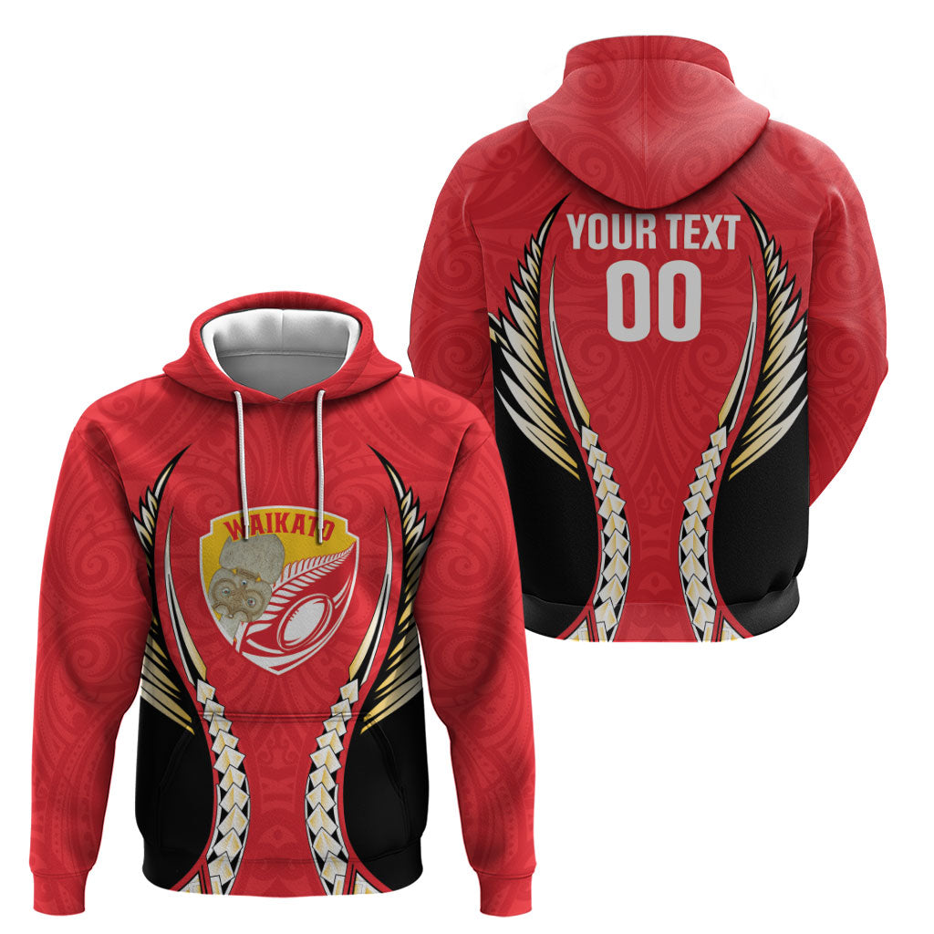 Waikato 2026 Rugby Custom Hoodie NZ Maori Silver Fern