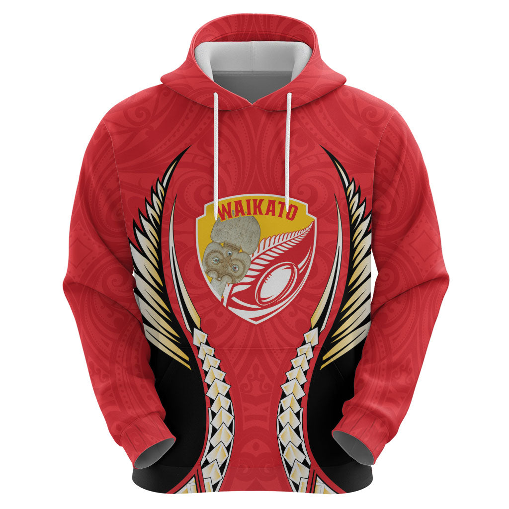 Waikato 2026 Rugby Custom Hoodie NZ Maori Silver Fern