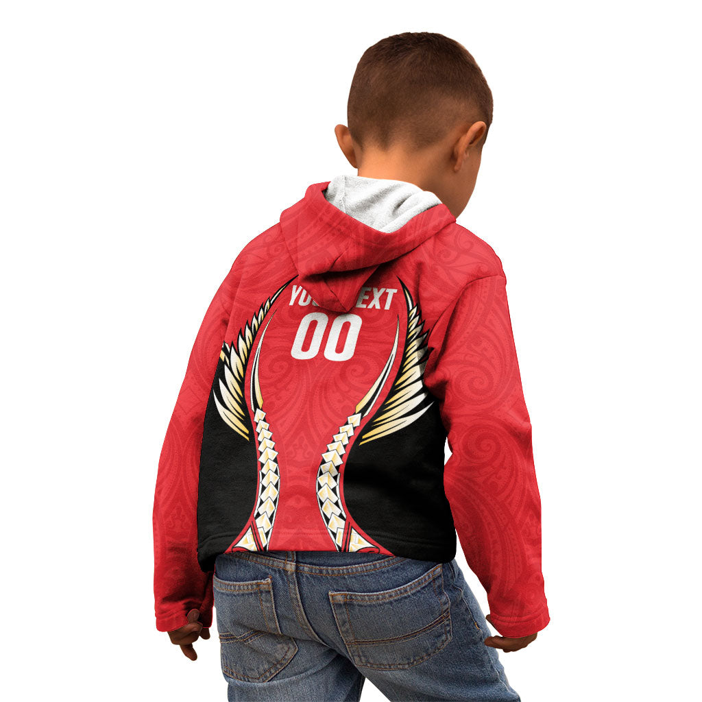 Waikato 2026 Rugby Custom Kid Hoodie NZ Maori Silver Fern