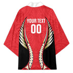 Waikato 2026 Rugby Custom Kimono NZ Maori Silver Fern