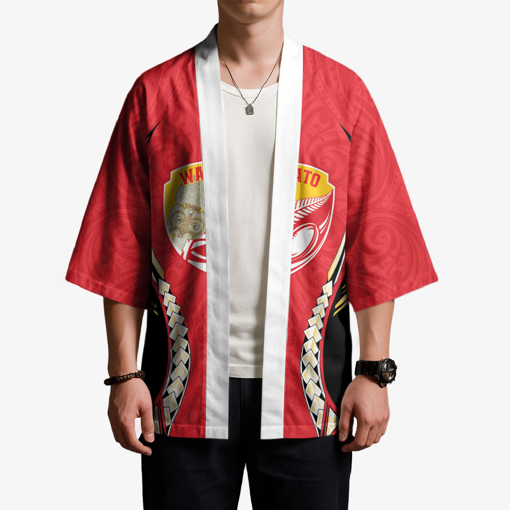 Waikato 2026 Rugby Custom Kimono NZ Maori Silver Fern
