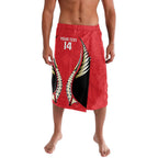 Waikato 2026 Rugby Custom Lavalava NZ Maori Silver Fern