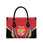 Waikato 2026 Rugby Custom Leather Bag NZ Maori Silver Fern