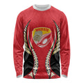 Waikato 2026 Rugby Custom Long Sleeve Shirt NZ Maori Silver Fern