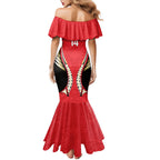 Waikato 2026 Rugby Custom Mermaid Dress NZ Maori Silver Fern