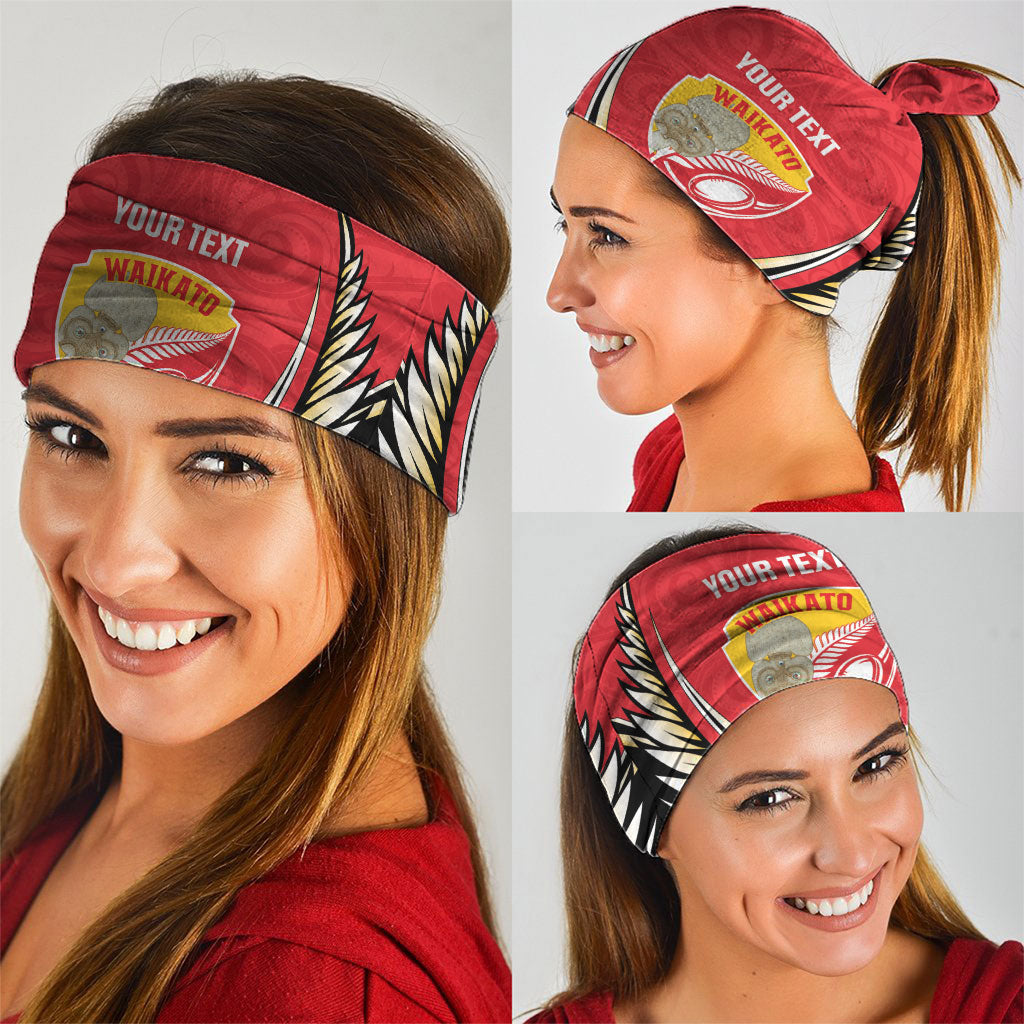 Waikato 2026 Rugby Custom Neck Gaiter NZ Maori Silver Fern
